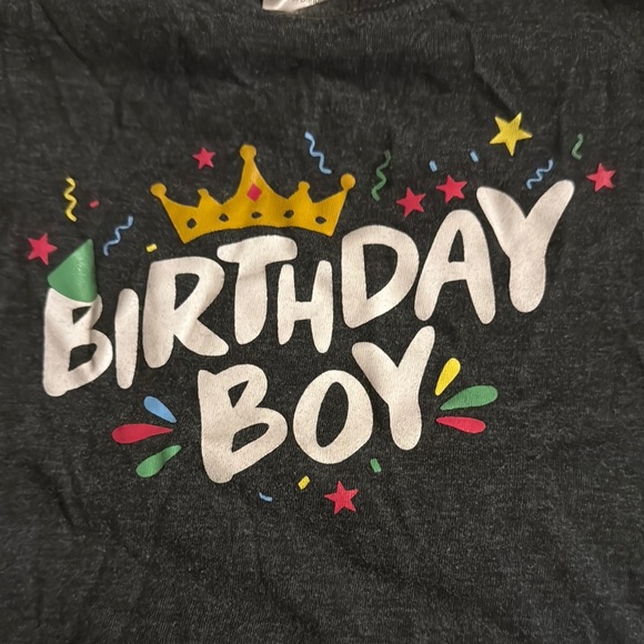 Birthday Boy Graphic T-Shirt - heather gray - Picture 3 of 4